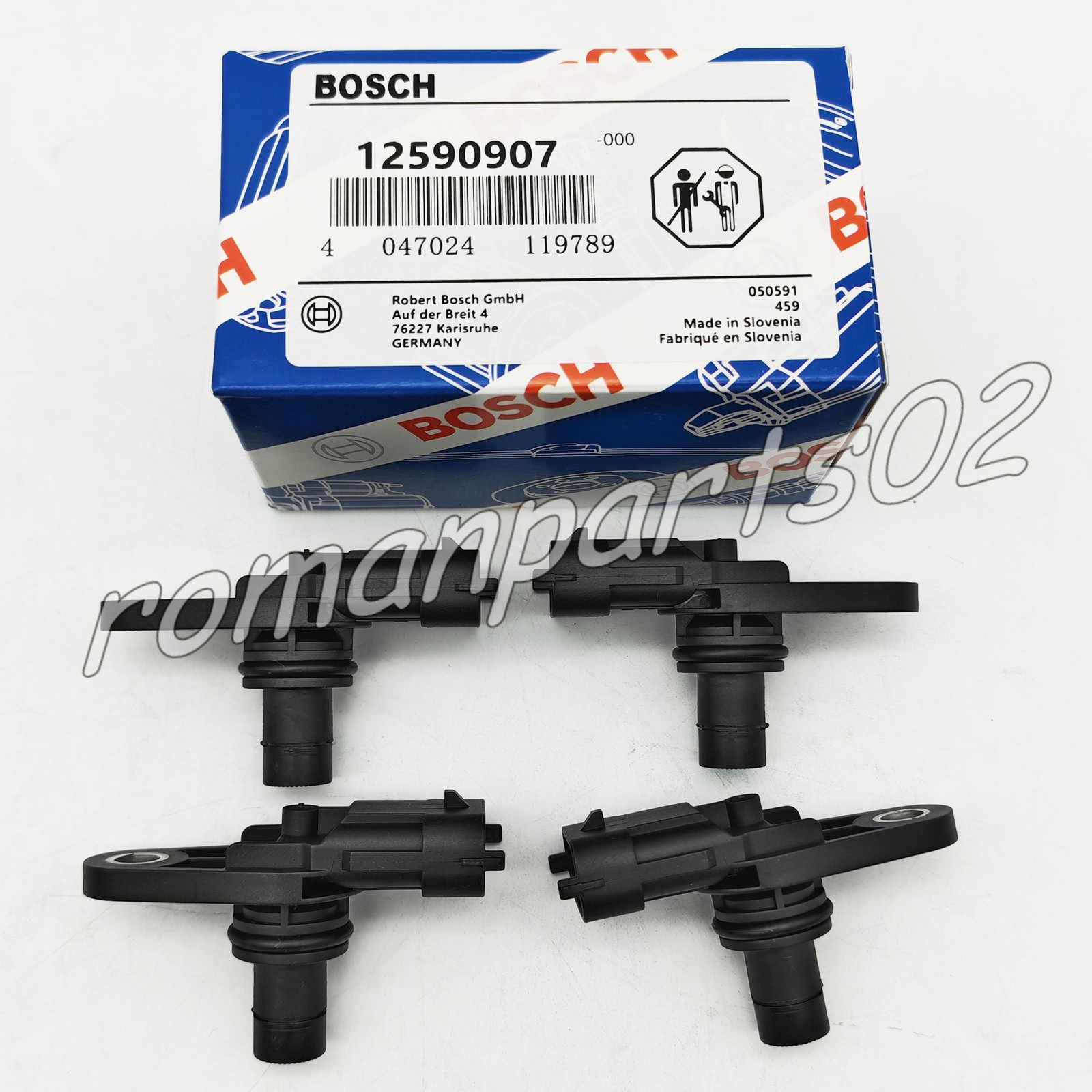 4PCS Camshaft Position Sensor 12590907 For Cadillac CTS Chevrolet Pontiac Buick