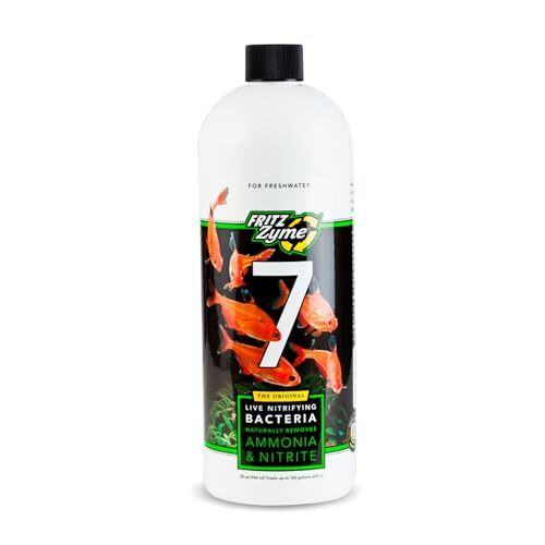 Fritz Aquatics FritzZyme 7 Live Nitrifying Bacteria Naturally  Assorted Sizes