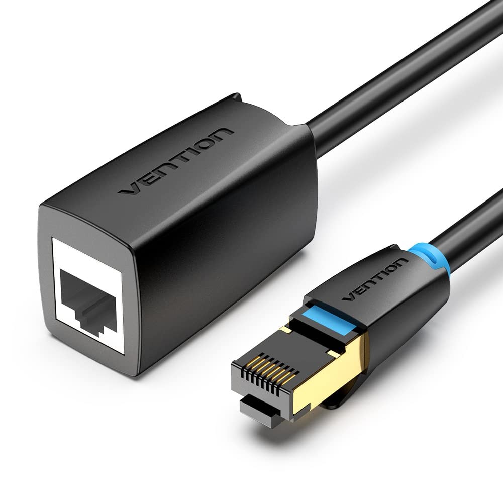 VENTION Cat 8 Ethernet Extension Cable 16FT 40Gbps LAN Cable Extender Cat8 FT...