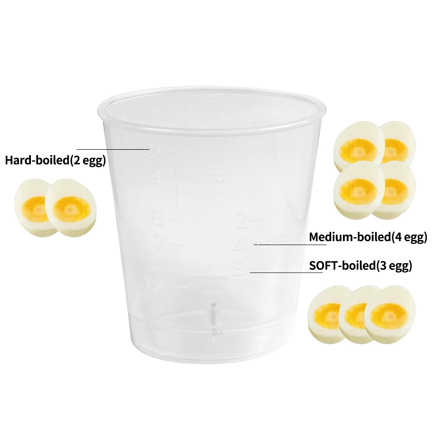 Electric Egg Cooker Rapid – 8 Capacity for Hard Boiled Large, Siliver