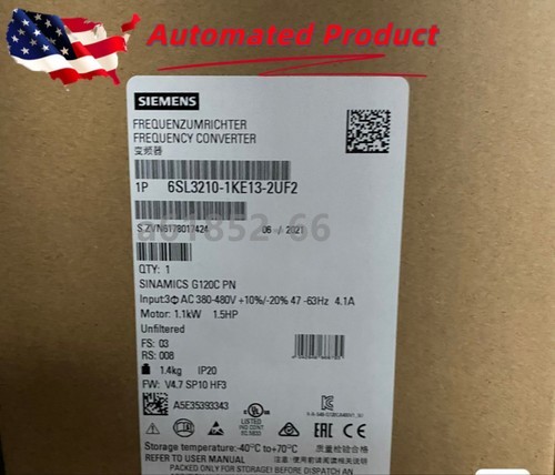 1PC Brand New Siemens 6SL3210-1KE13-2UF2 Fast Shipping#