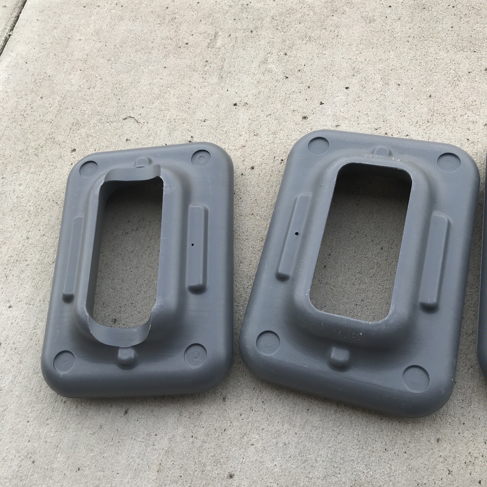 The Step Original Exercise 28” Aerobic Stepper W/ 4 Gray Risers Platform & DVDS