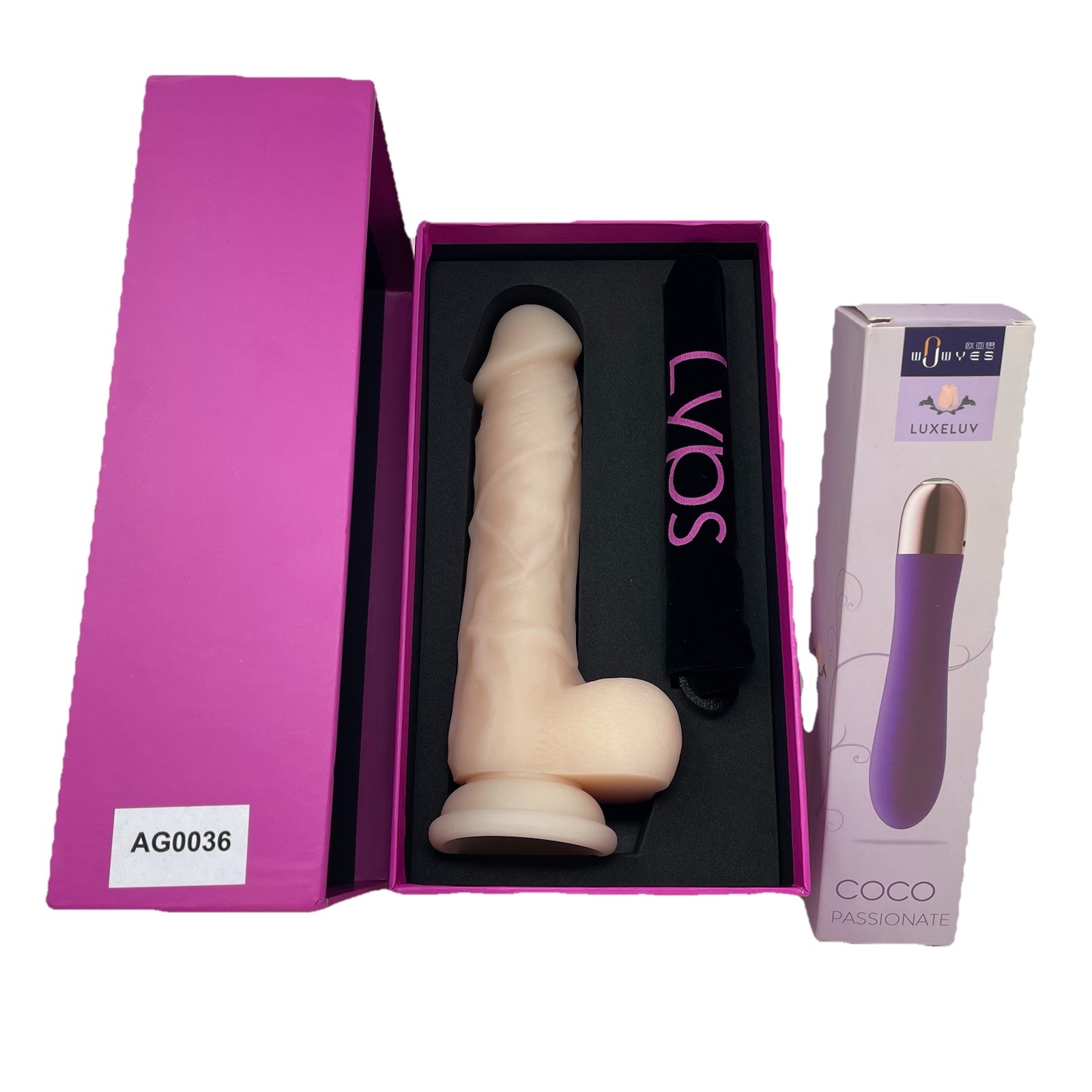 Lyps Dildo +Rechargable Vibrator G Spot Rabbit Adult Sex Toy Waterproof 10 Modes