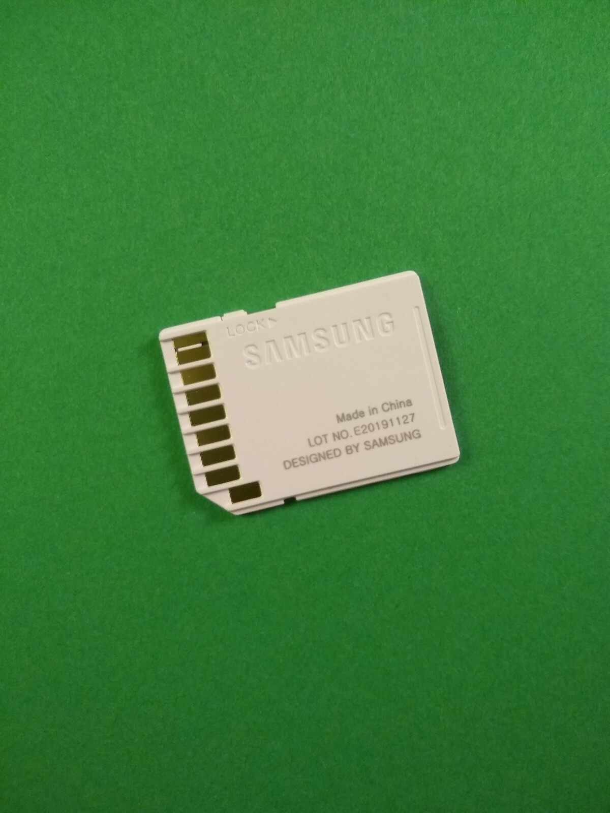 Samsung MicroSD to SD Adapter
