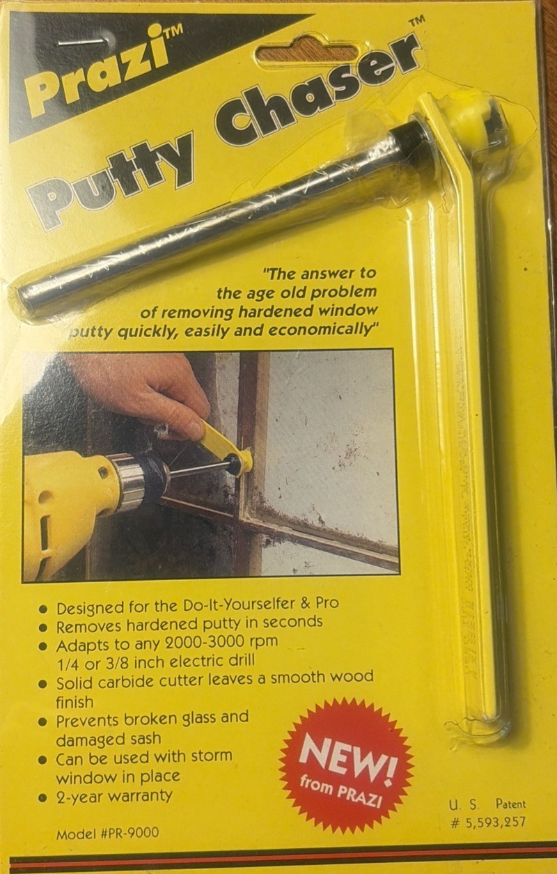 Prazi PR-9000 Putty Chaser Vintage Carpentry Refinishing Tool