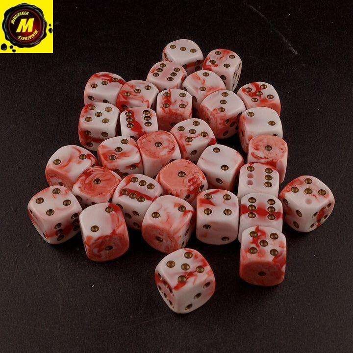 Baron of Dice World Eaters Dice (x30) - #171790 - Warhammer 40K