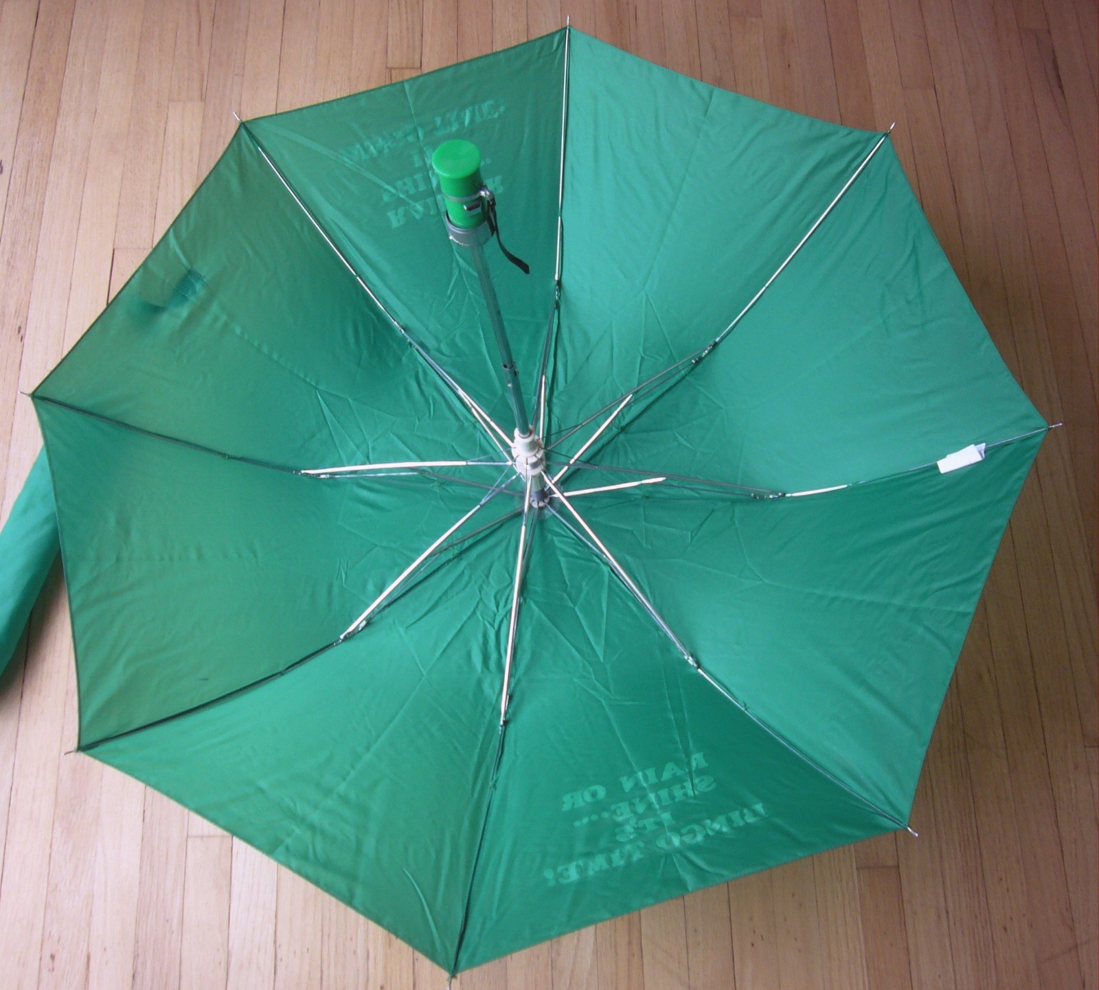 Small 33" di GREEN compact Foldable Automatic BINGO UMBRELLA saint patrick's day