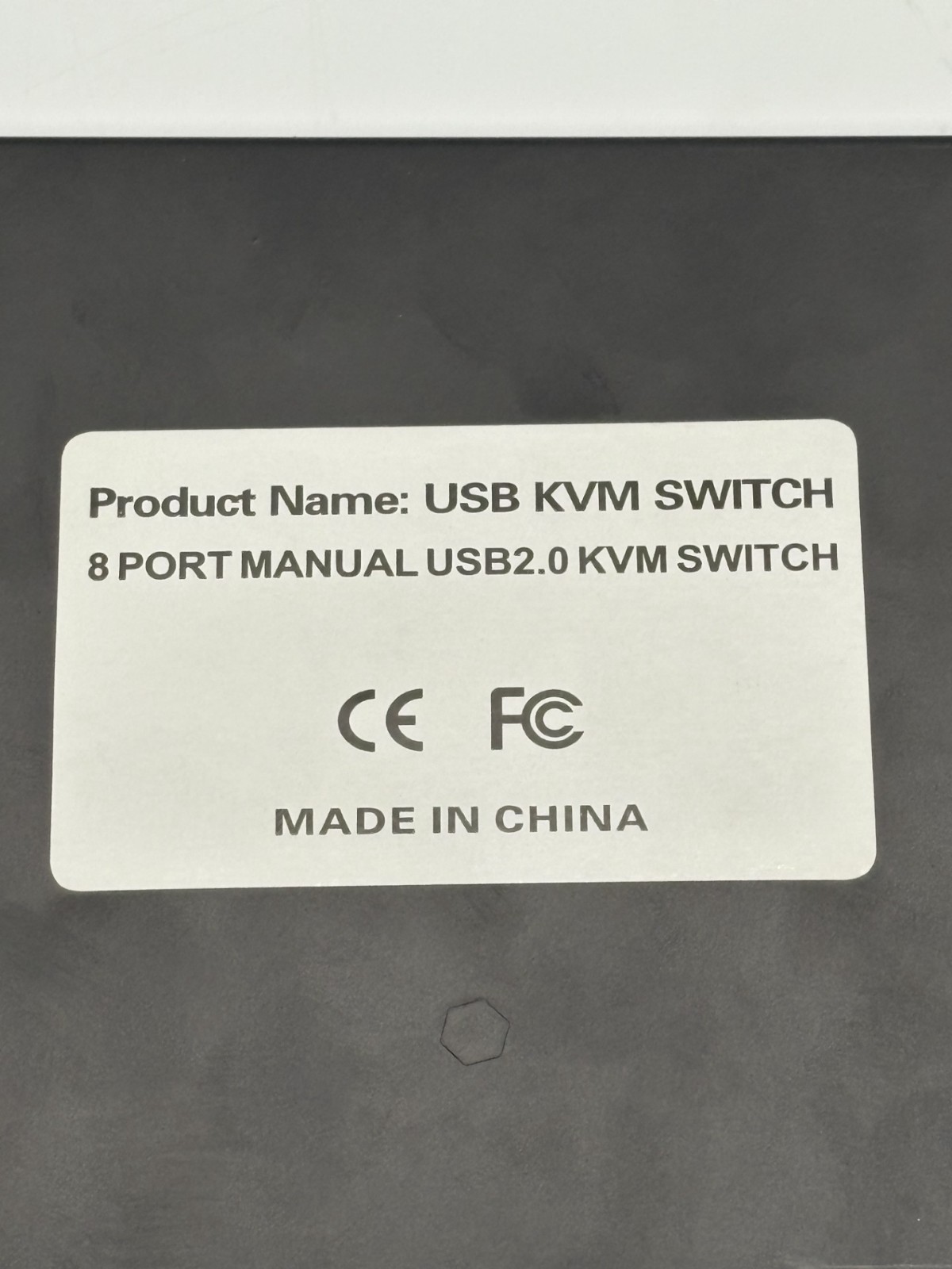 Rijer 8 Port Smart USB 2.0 KVM Switch Great Condition