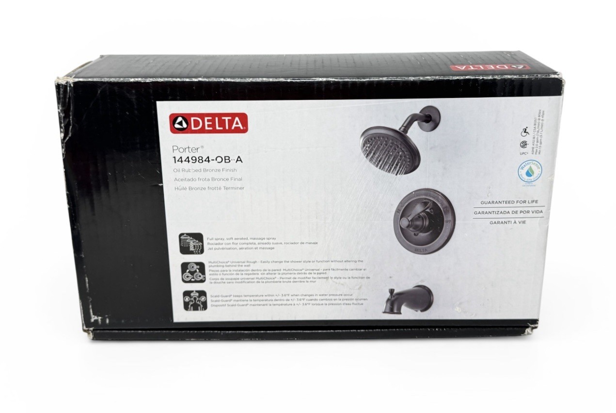 Delta Porter 144984-OB-A Monitor 14 Bathroom Tub & Shower Oil Rubbed Bronze NEW!
