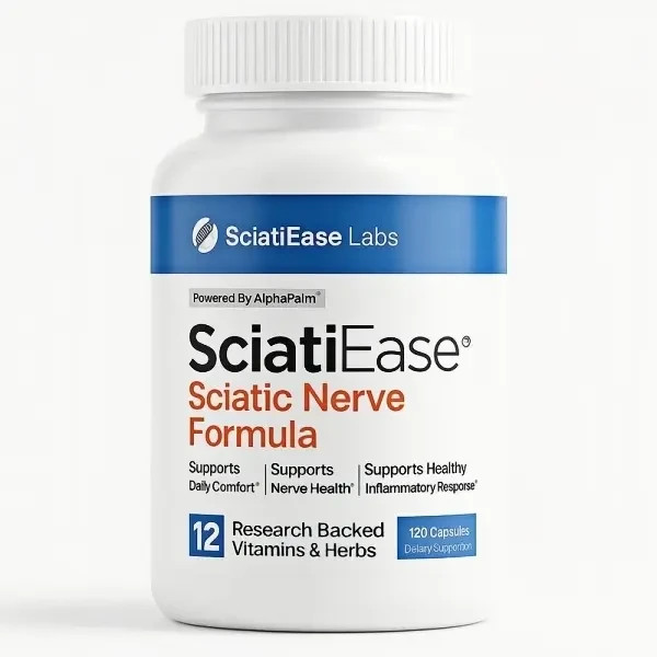 Sciatic Nerve Health Support Supplement - Nerve Support Formula with Alphapalm,