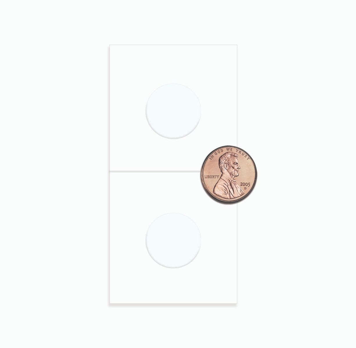 NEW (5 pk) BCW Coin Paper Flip- Penny