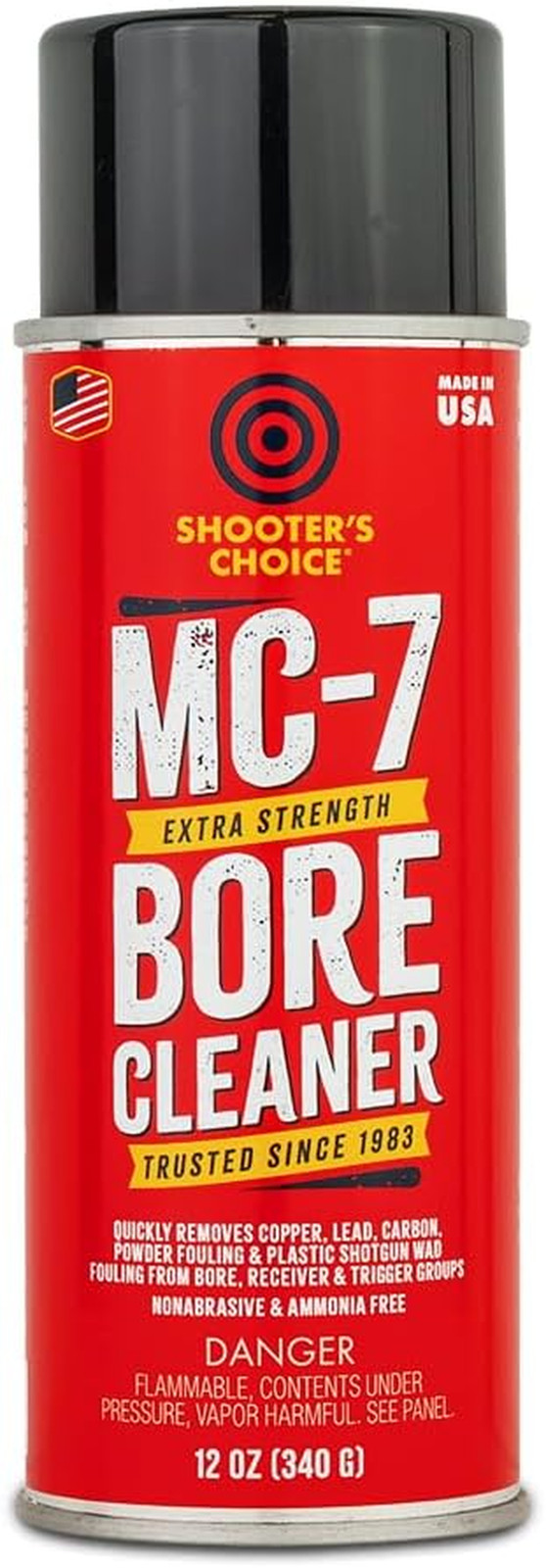 Otis Technology Mc#7 Extra Strength Bore Cleaner Aerosol Can, 12 Oz, Multi (MC7X