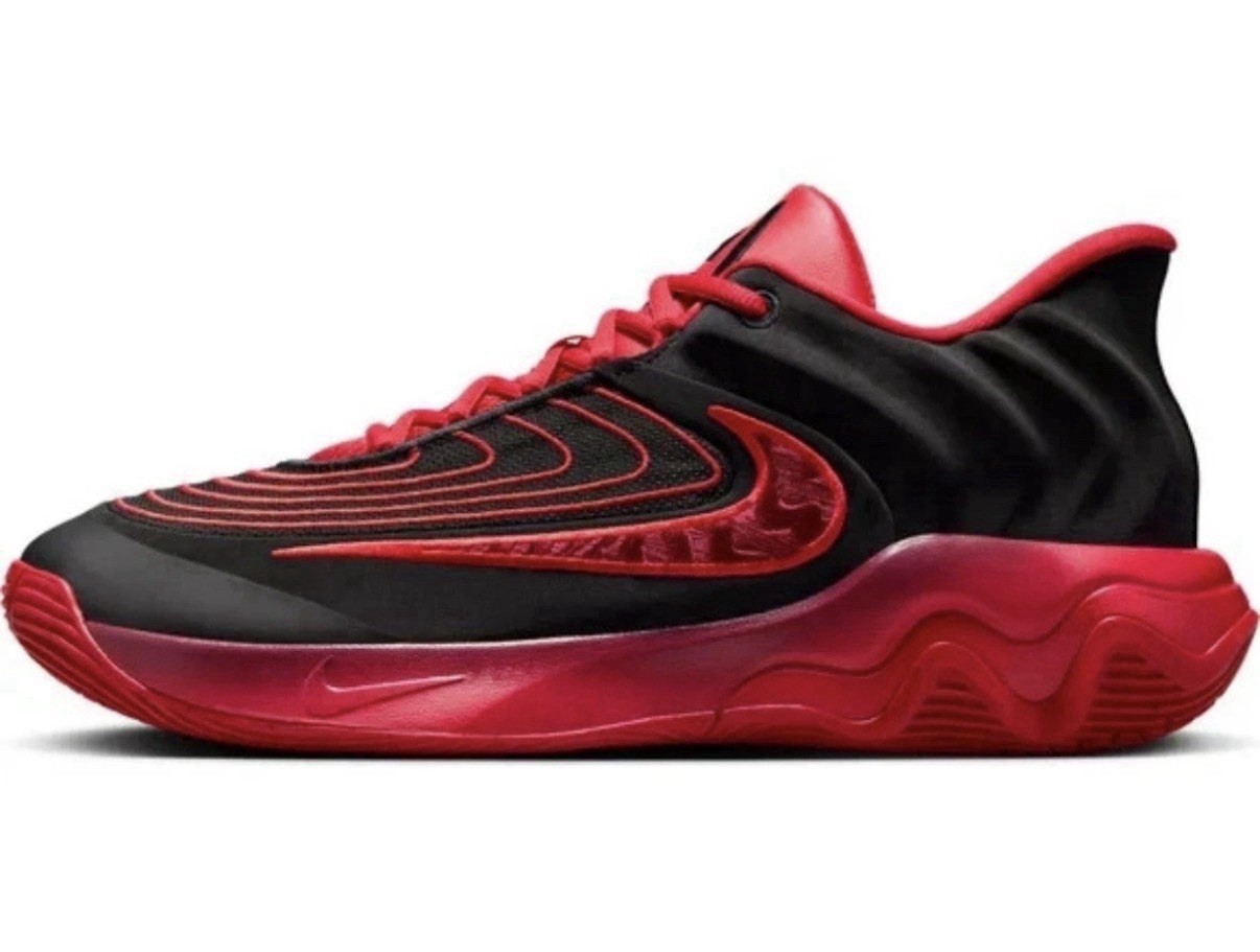 Nike Giannis Immortality 4 Bred Black/University Red FQ3680-004 Mens Sizes New