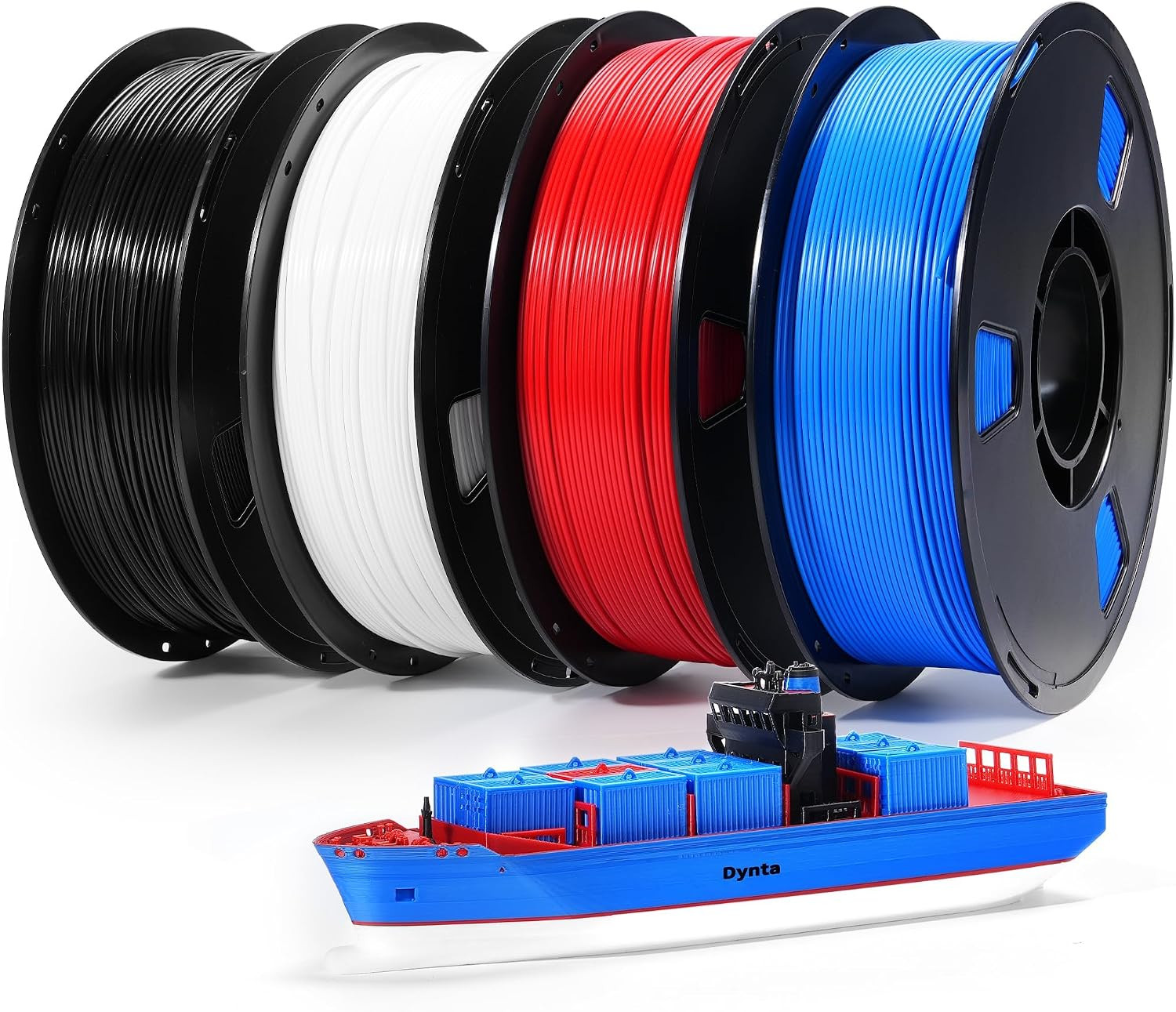 PLA 3D Printer Filament Multi-Color Set, 1Kg per Spool, 1.75Mm (±0.02Mm), Ideal