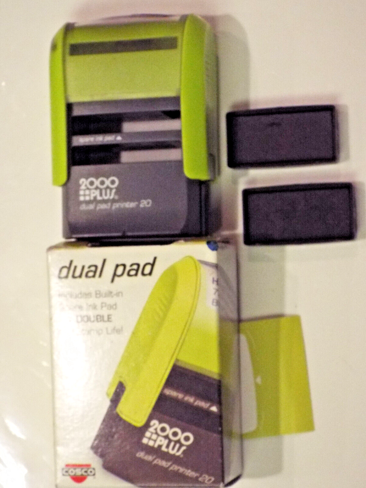 NIB Cosco 2000 Plus Custom Stamp Dual Pad Printer 032493