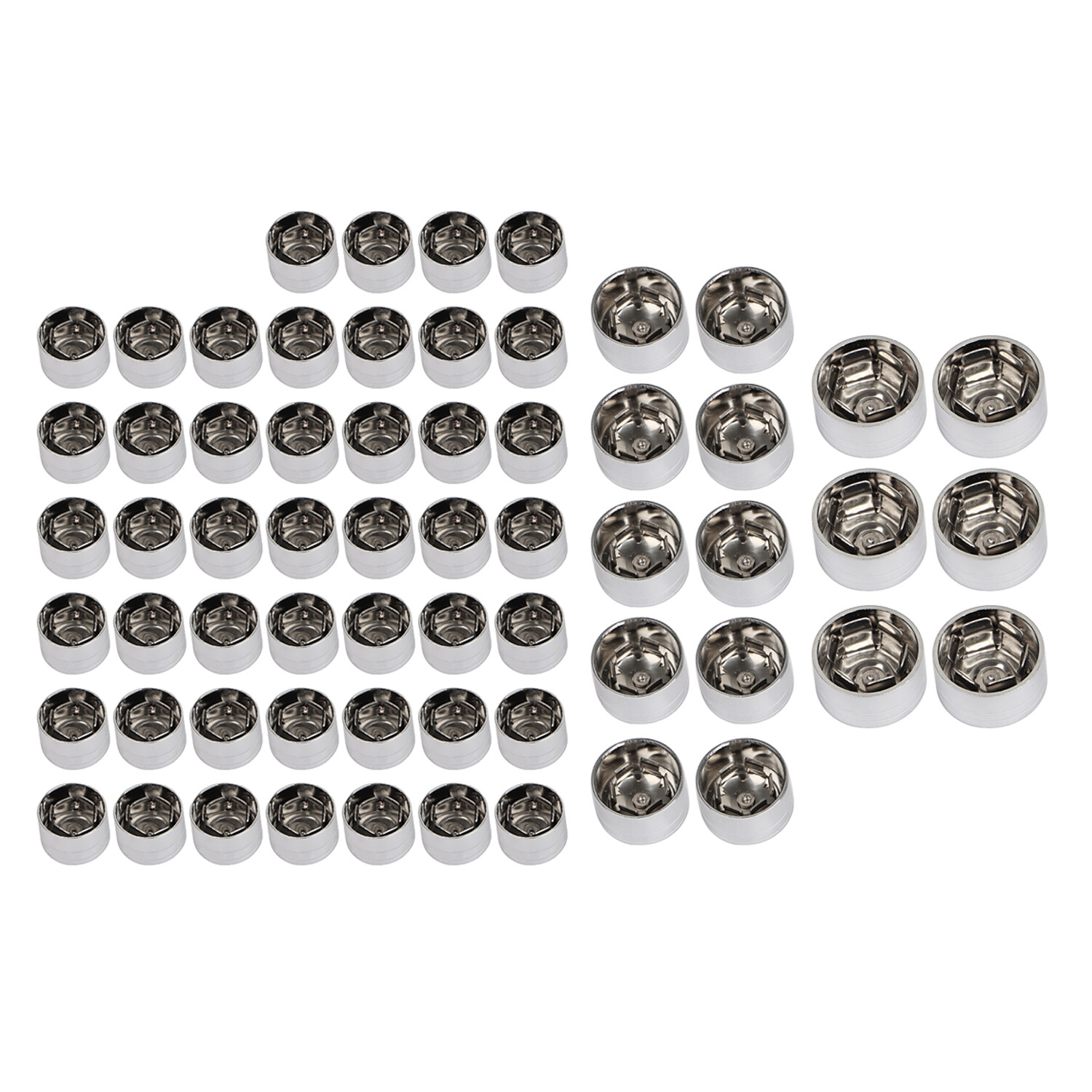 Chrome Engine Bolt Caps For Harley Softail Touring Electra Glide FLHT FLHTCU