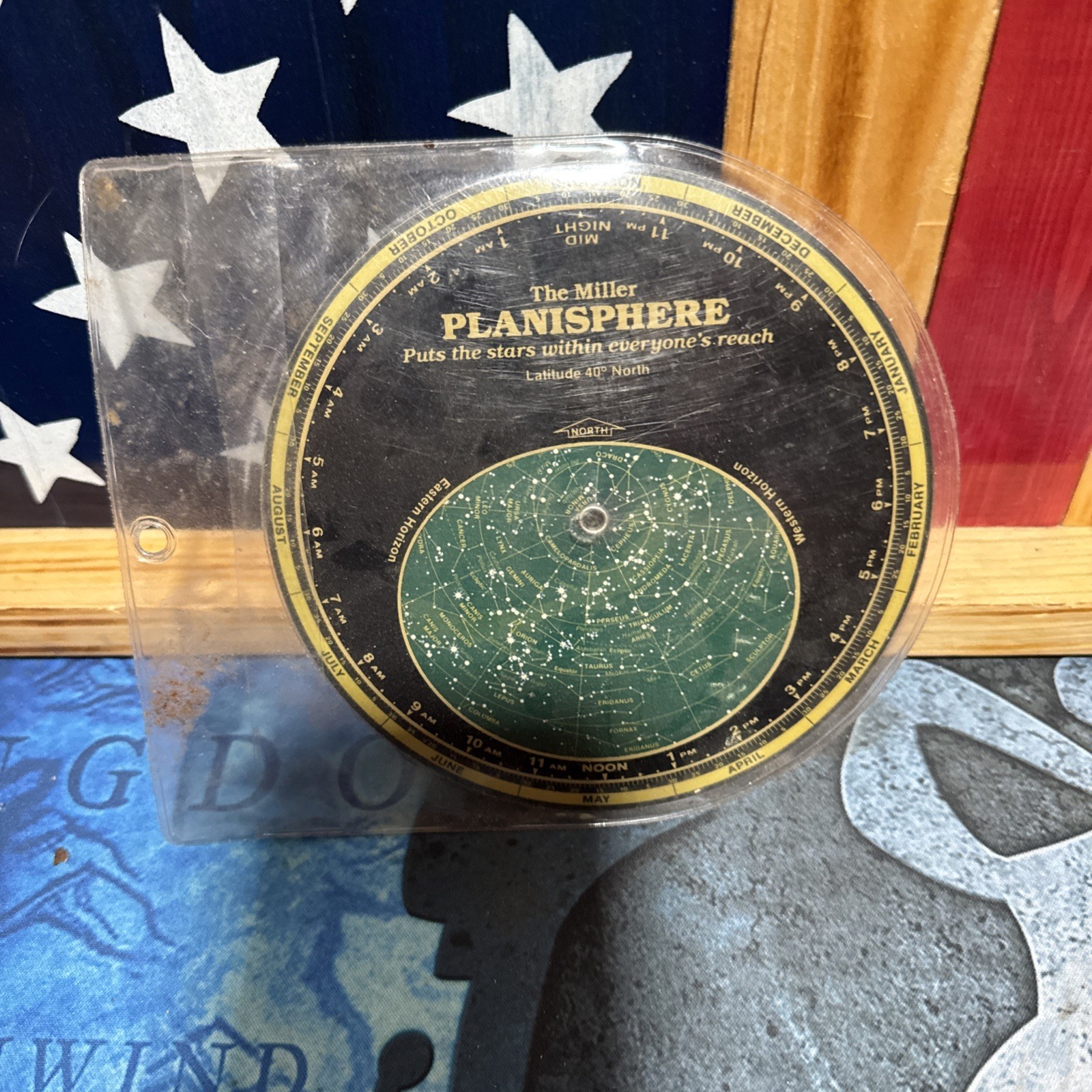 Vintage - PHILIPS PLANISPHERE -  by George Philip & Son