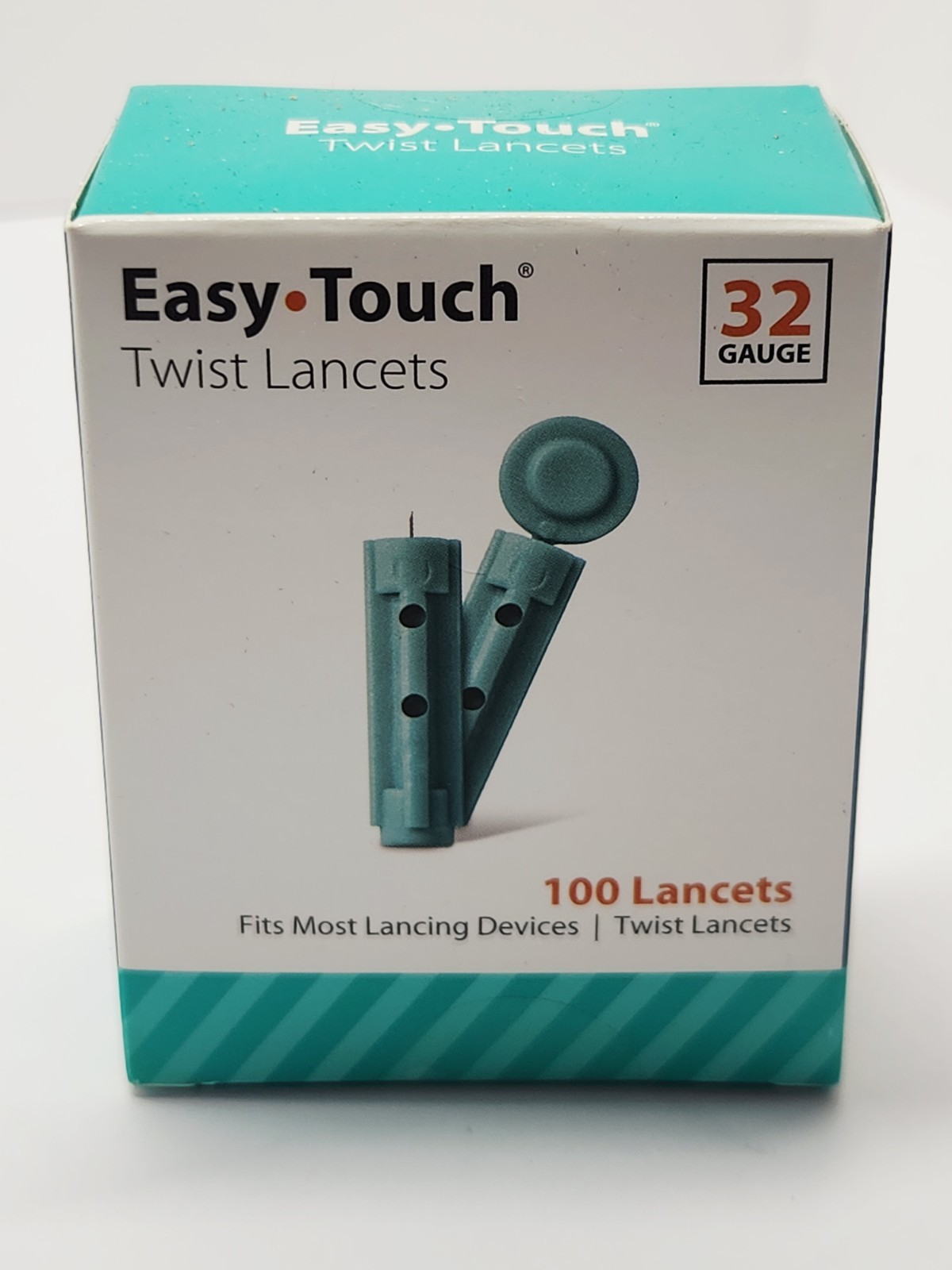 Easy Touch Lancets 32 Gauge 100ct / box 3 pack Exp 1/11/2025