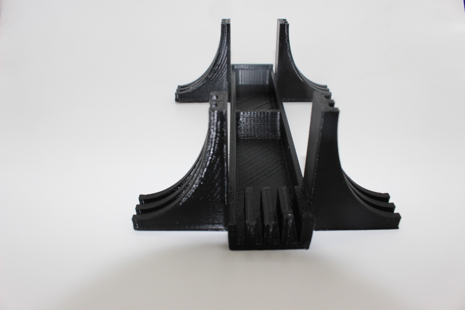 Black PS2 Slim 3D Printed Vertical Stand PlayStation 2