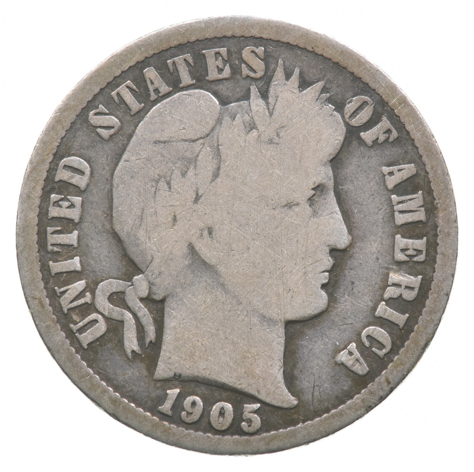 1905-O Barber Dime Micro O *3630
