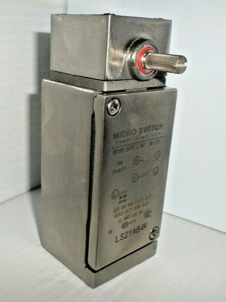 ⭐NEW⭐ HONEYWELL LS2YAB4K MICROSWITCH  MICRO STAINLESS LIMIT SWITCH LIMITSWITCH