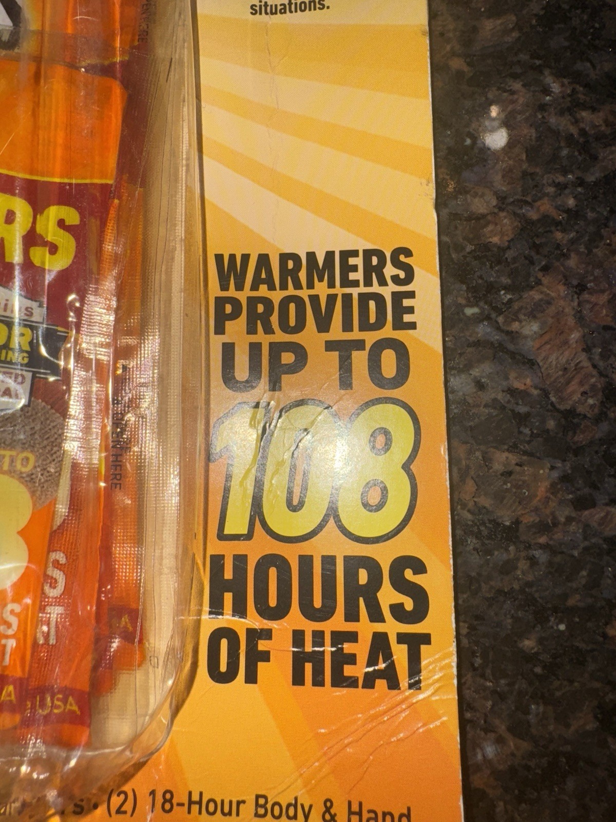 New Hothands Heatmax Cold Weather Pack