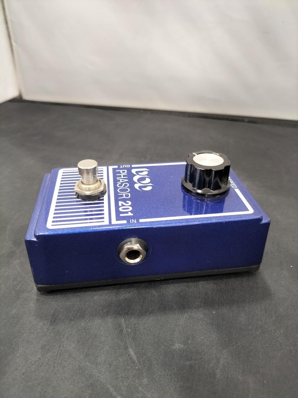 DOD Phasor 201 Reissue Analog Phaser Effects Pedal Blue Boxed Excellent Works