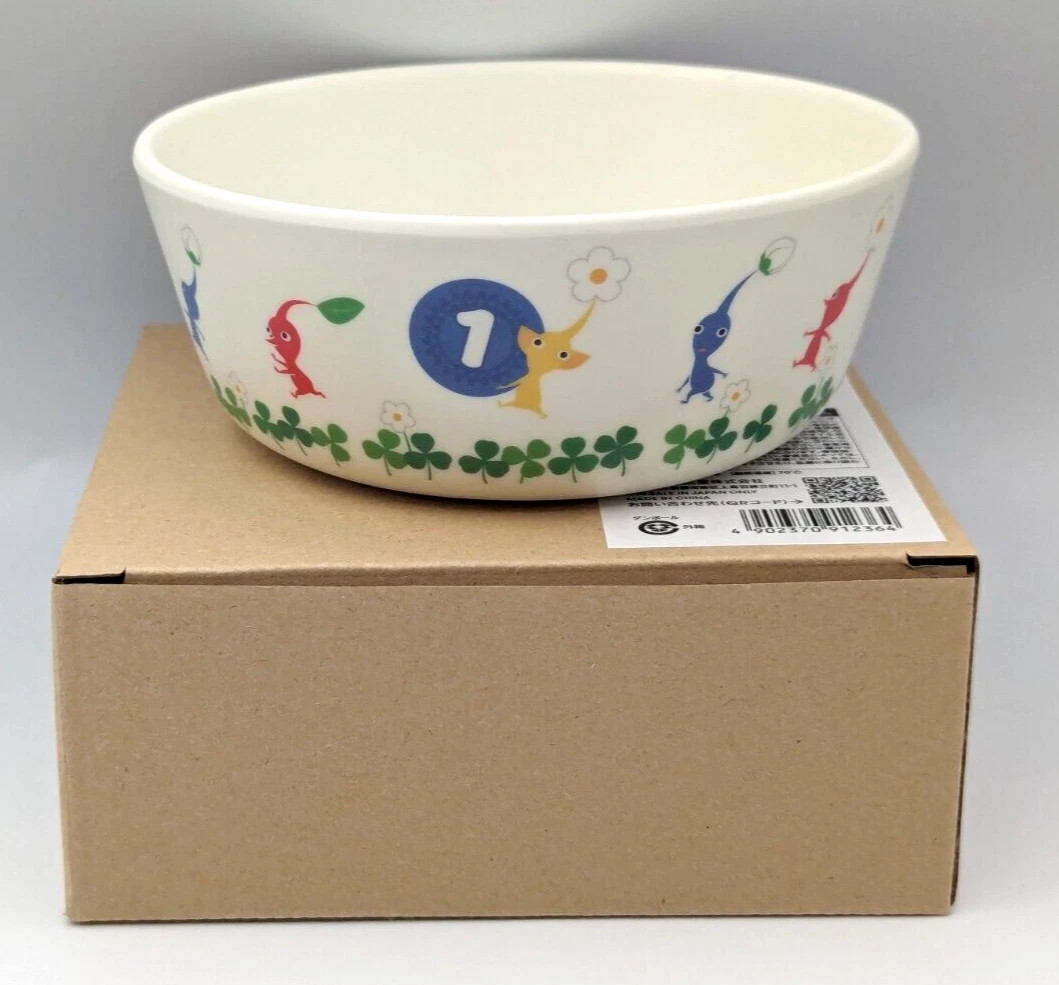 Pikmin Melamine Bowl Nintendo TOKYO Official Japan Limited Red Blue Yellow New