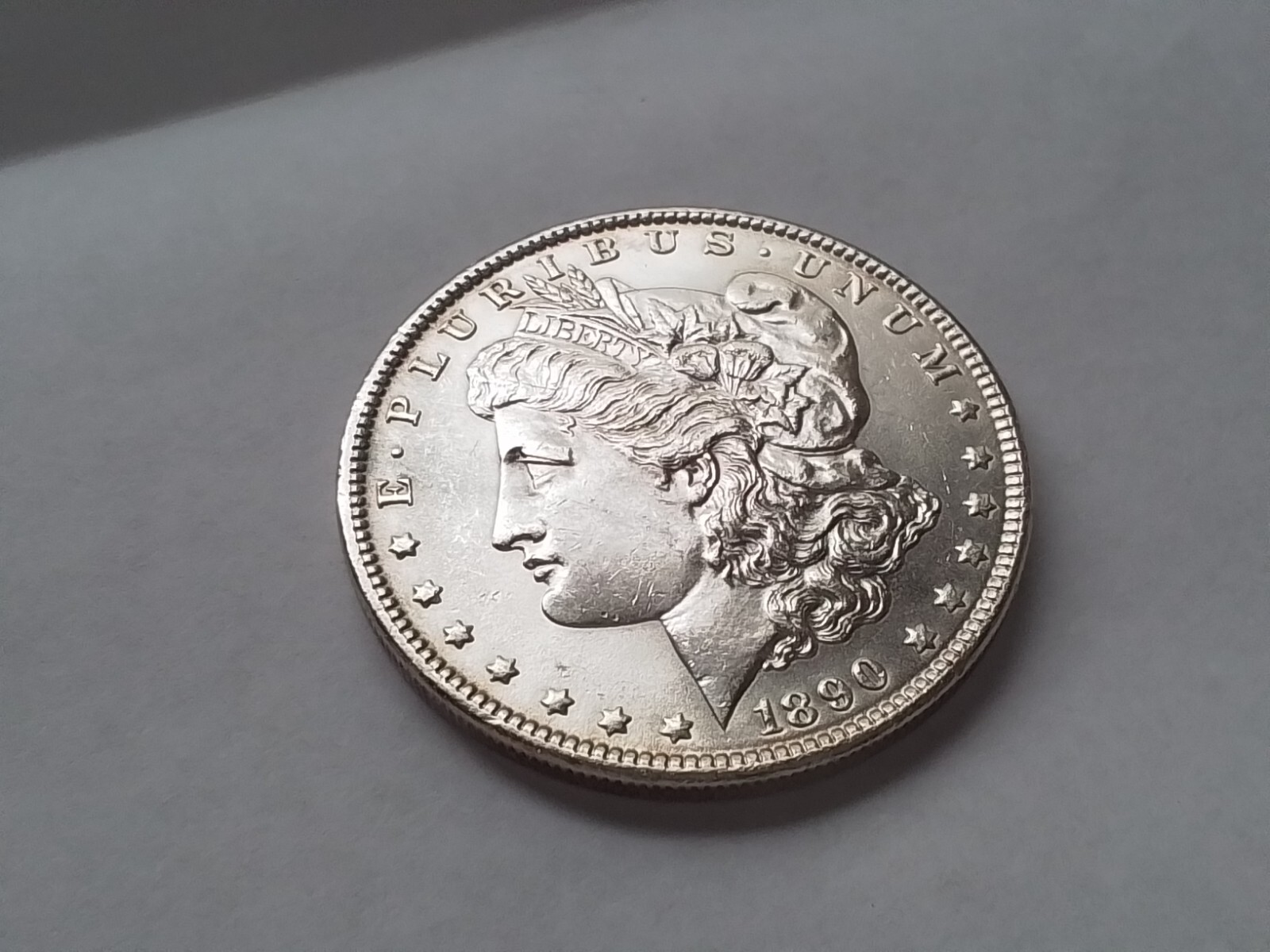1890-P BU/MS MORGAN SILVER DOLLAR