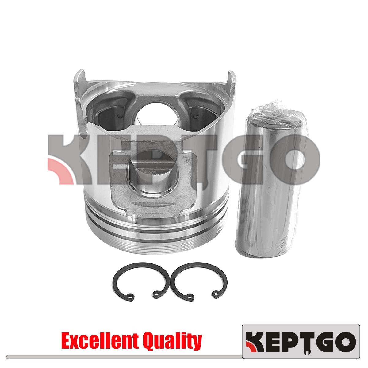 3pcs STD Piston Set with Clip & Pin For Yanmar 3TNE84