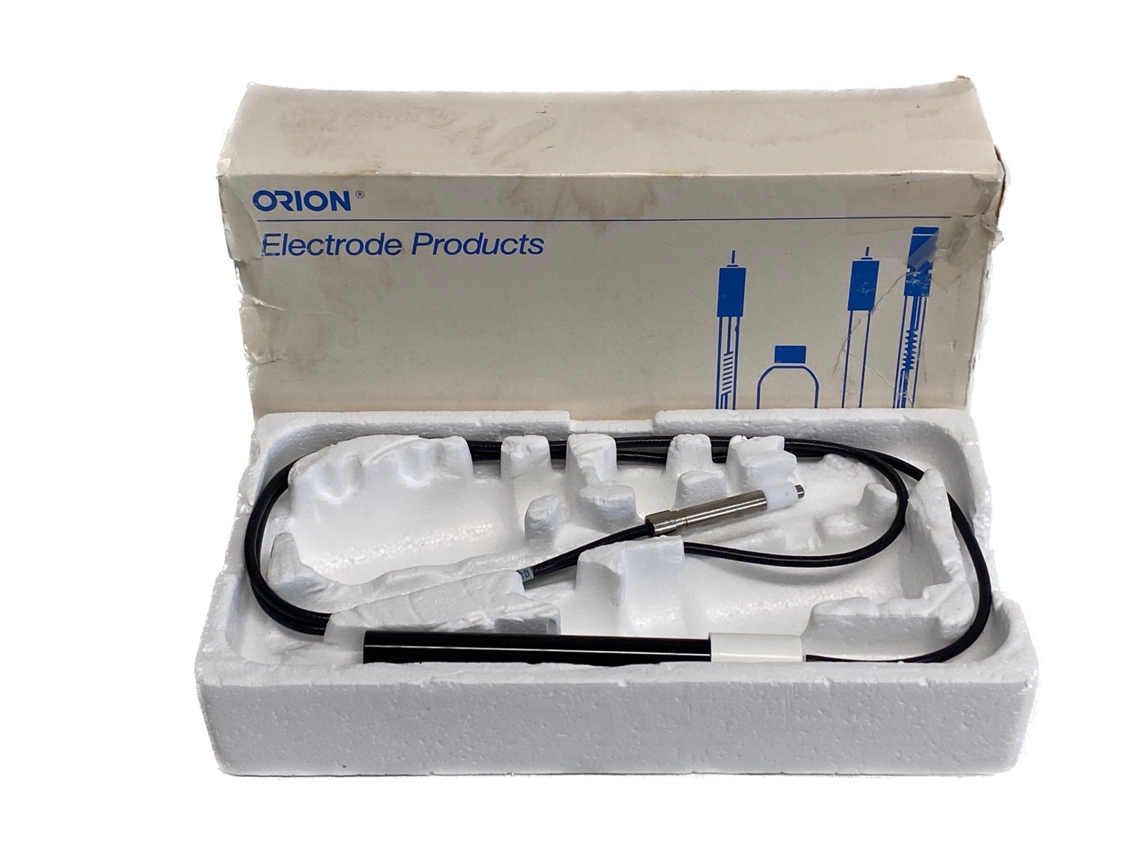 Used ORION Chloride Electrode Probe Solid State Half-Cell 5-1/2”L 941700