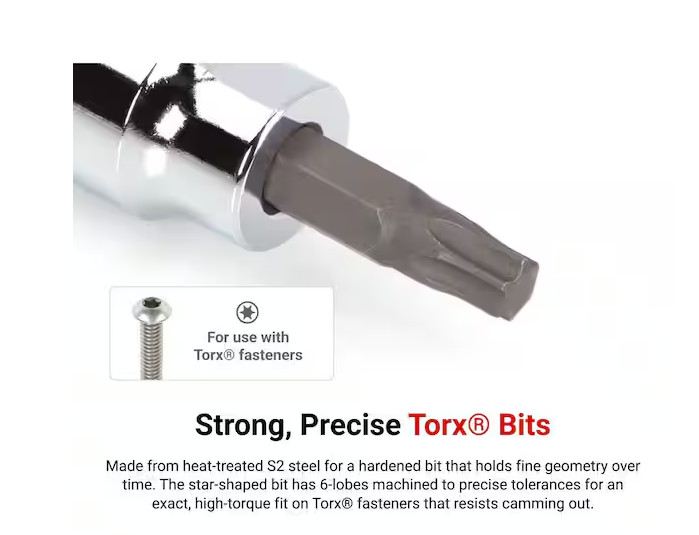3/8 in. Drive x T60 Torx Bit Socket