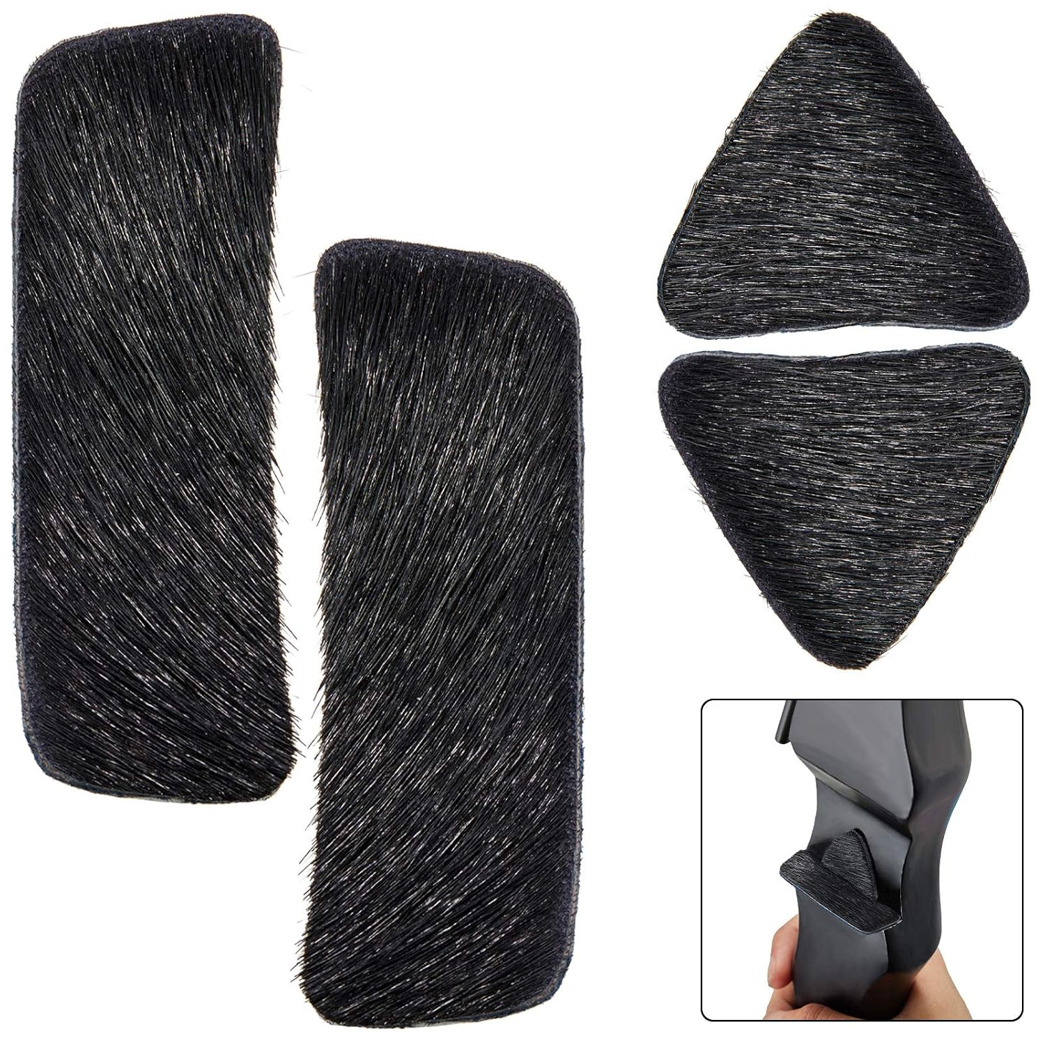 Recurve Bow Arrow Rest Adhesive Stick On Archery Hair Rest for Bows with Shelf