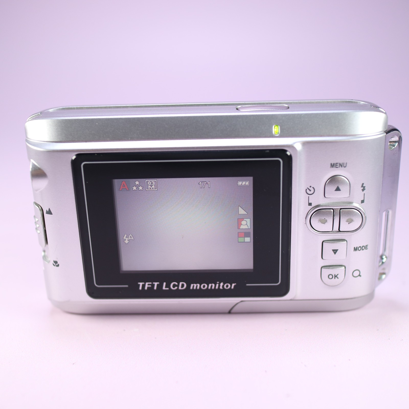 Premier DS-5080 5.0MP Compact Digital Camera Silver Tested
