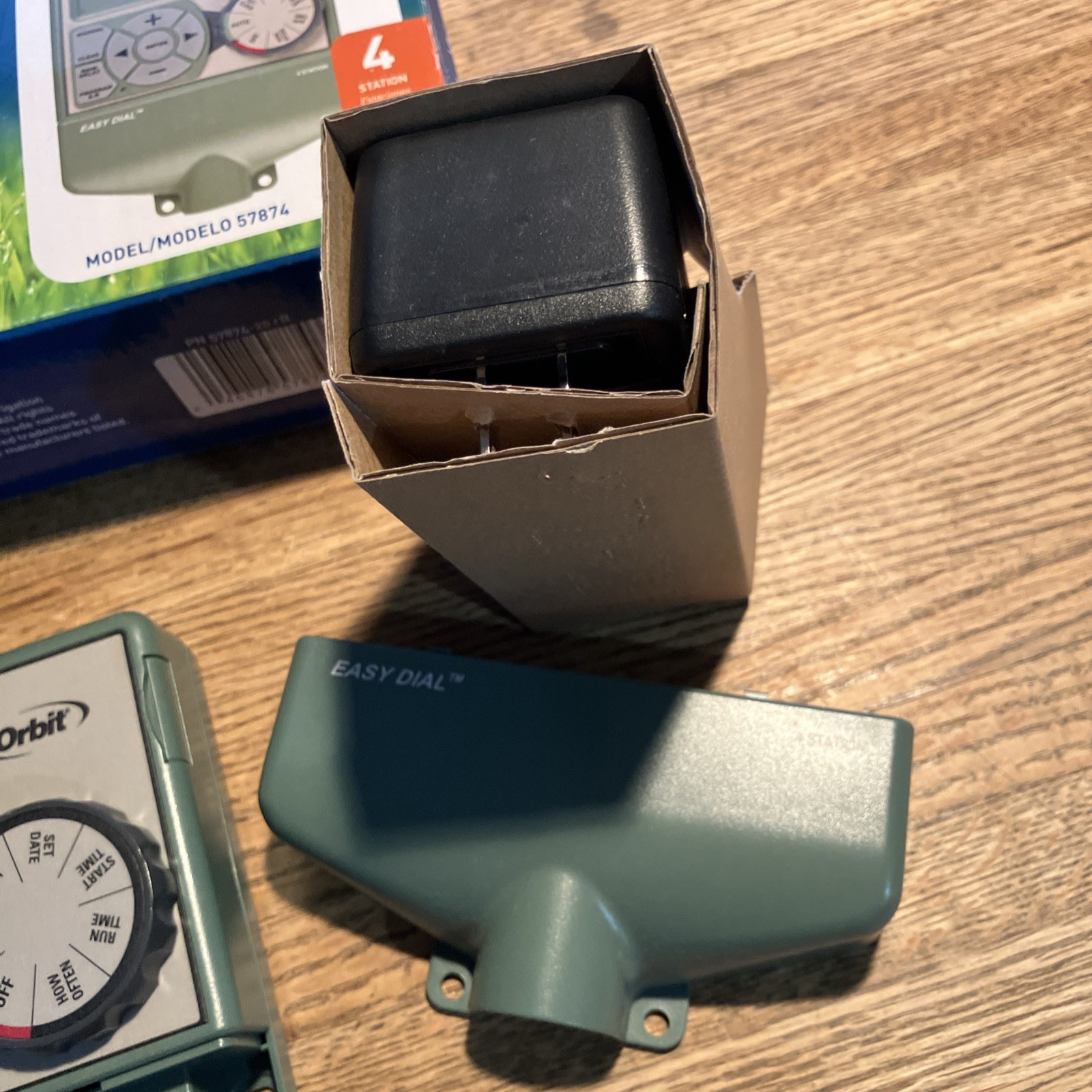 Orbit 4 Station Easy Set Logic Indoor Sprinkler Timer Model: 57874