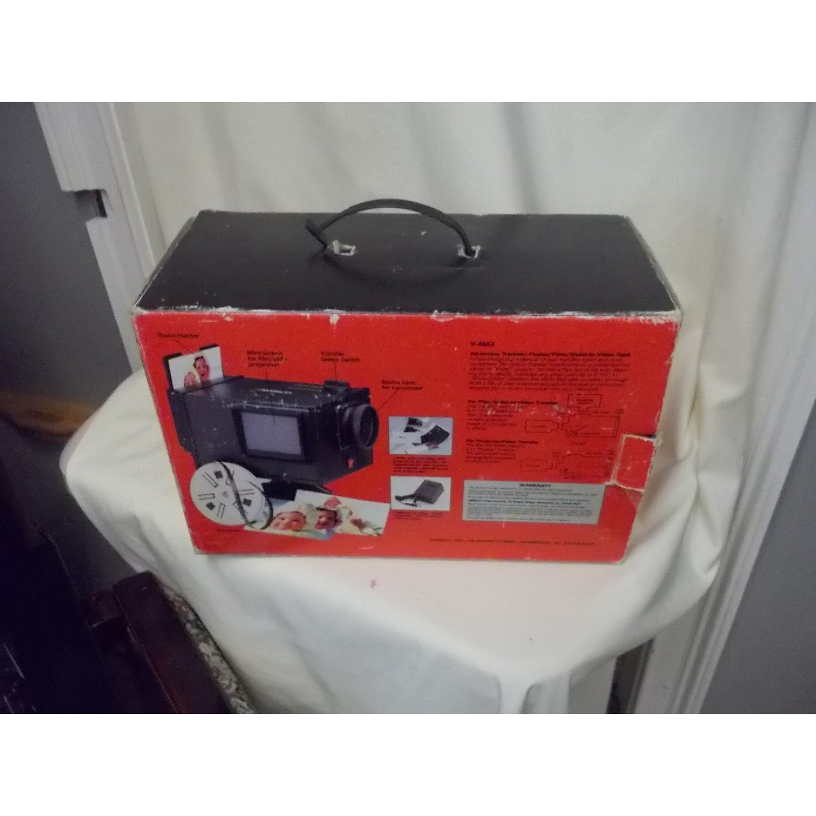 Ambico V-0652 AIO Video Transfer Photos Films Slides to Video Tape Camcorder