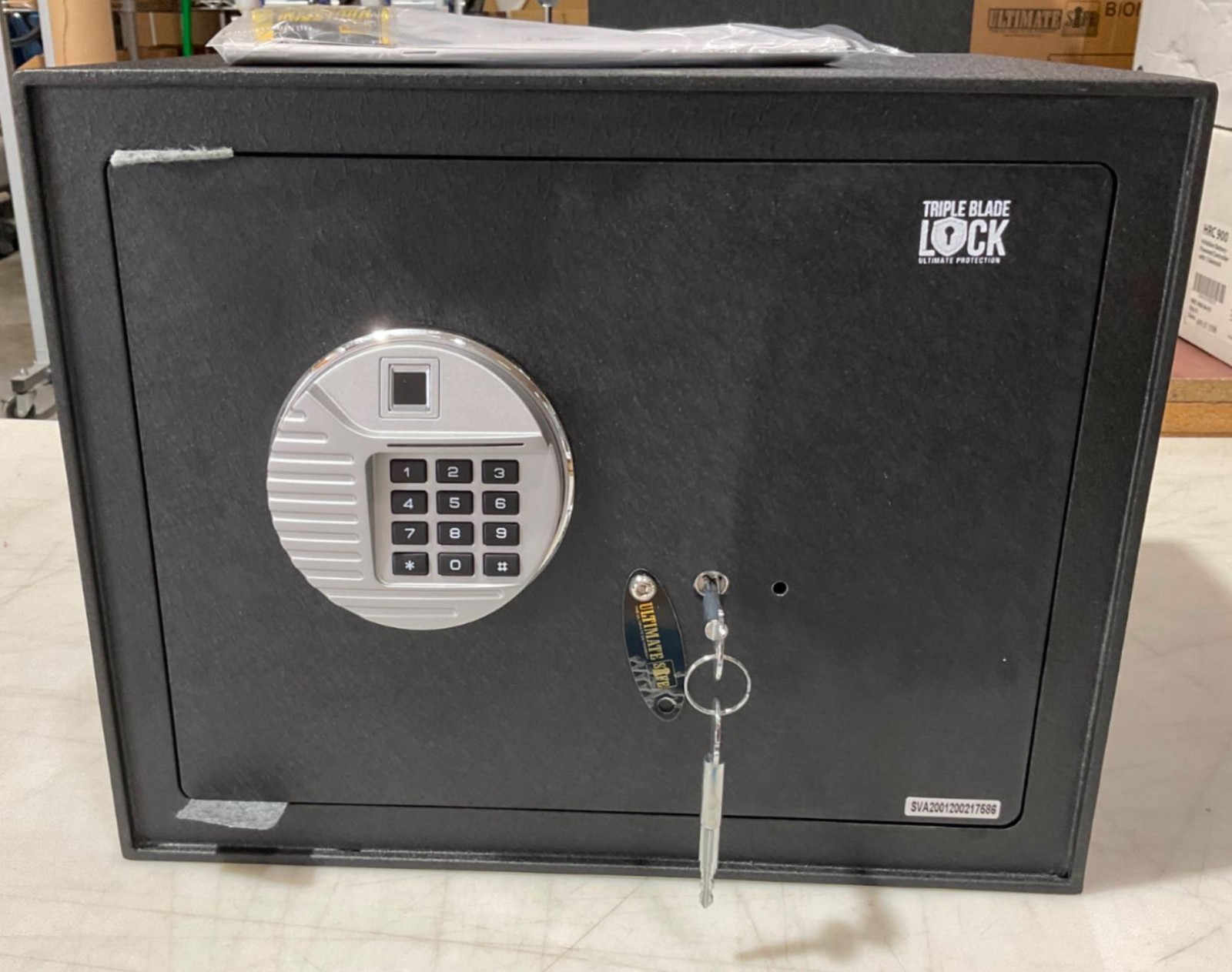 Ultimate Safe  0.95 cubic feet Biometric Fingerprint Home Office Safe Box 30BIOM