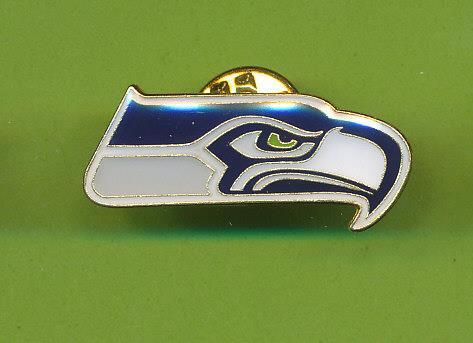 1-1/2" High Quality Enamel Lapel Pin - Seattle Seahawks