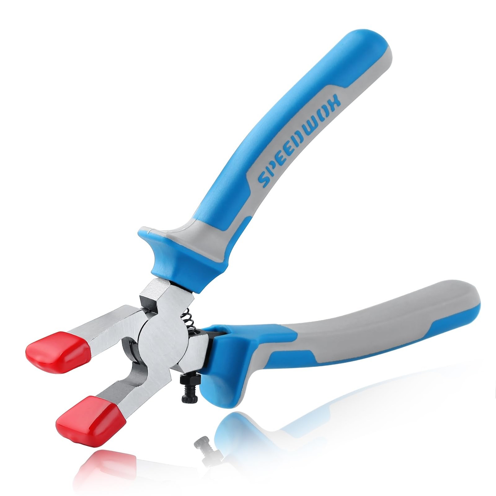 SPEEDWOX 6" Glass Running Pliers for Pliers, Blue