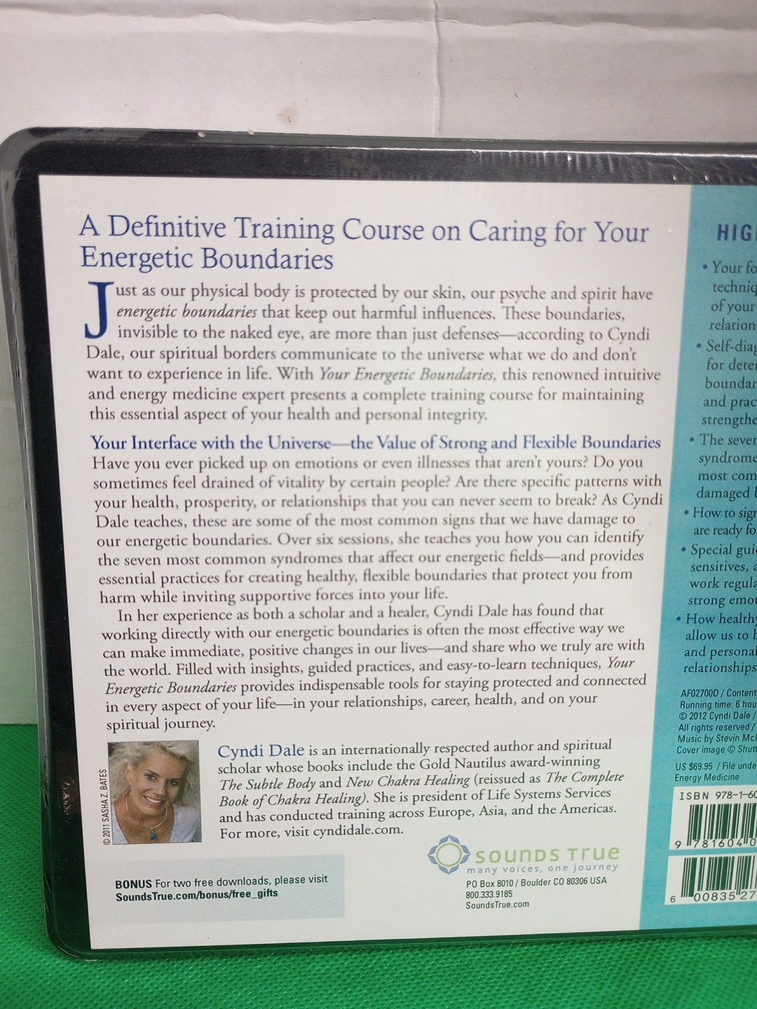 Your Energetic Boundaries Audio Learning Course Cyndi Dale 6 Cds