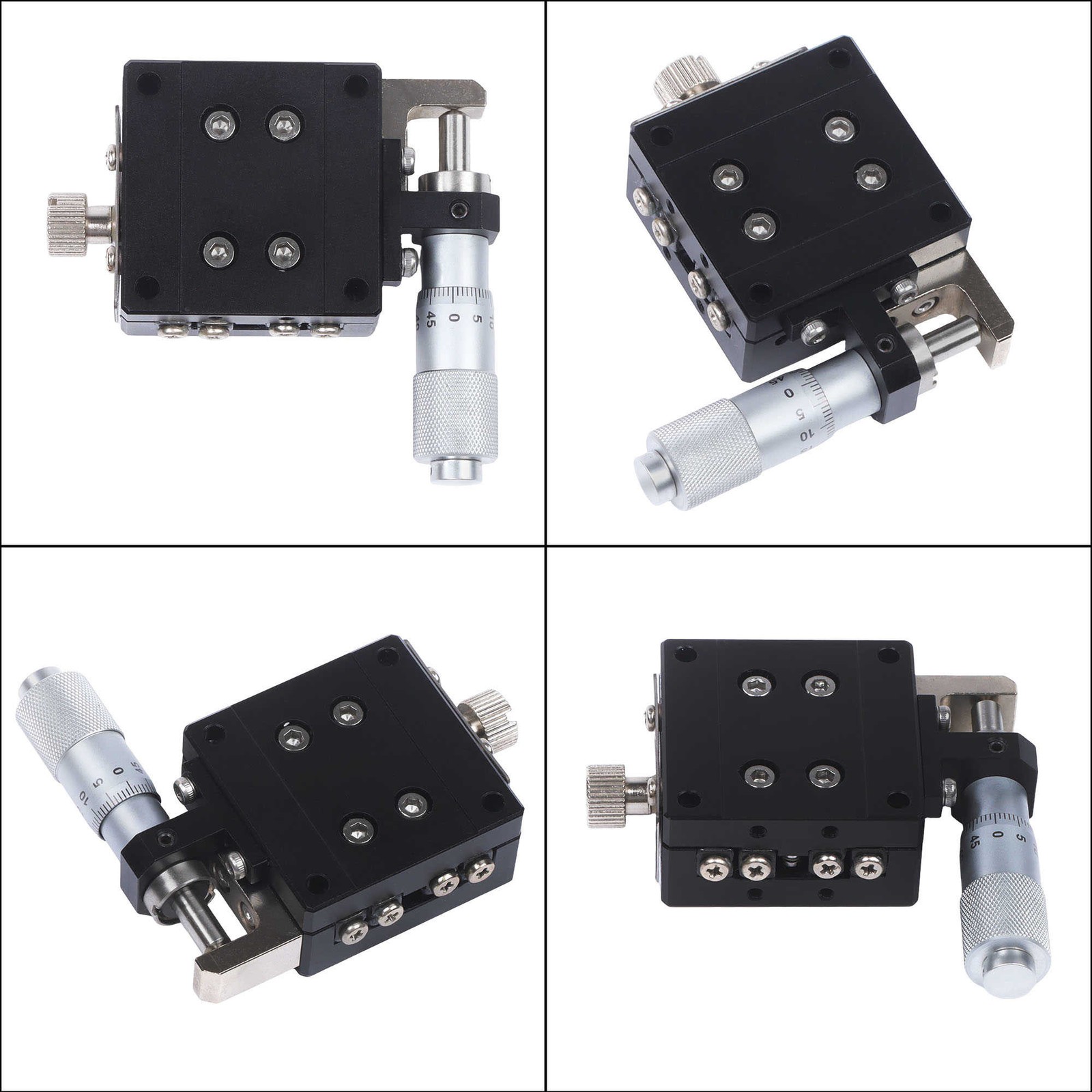 Precise Linear Stage SEMX40-AS X Micrometer Sliding Table Bearing Trim