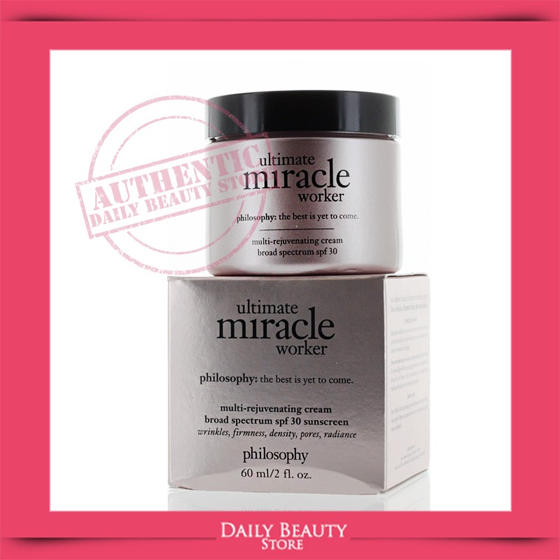 Philosophy Ultimate Miracle Worker Multi Rejuvenating Cream 2oz EX 9/2025