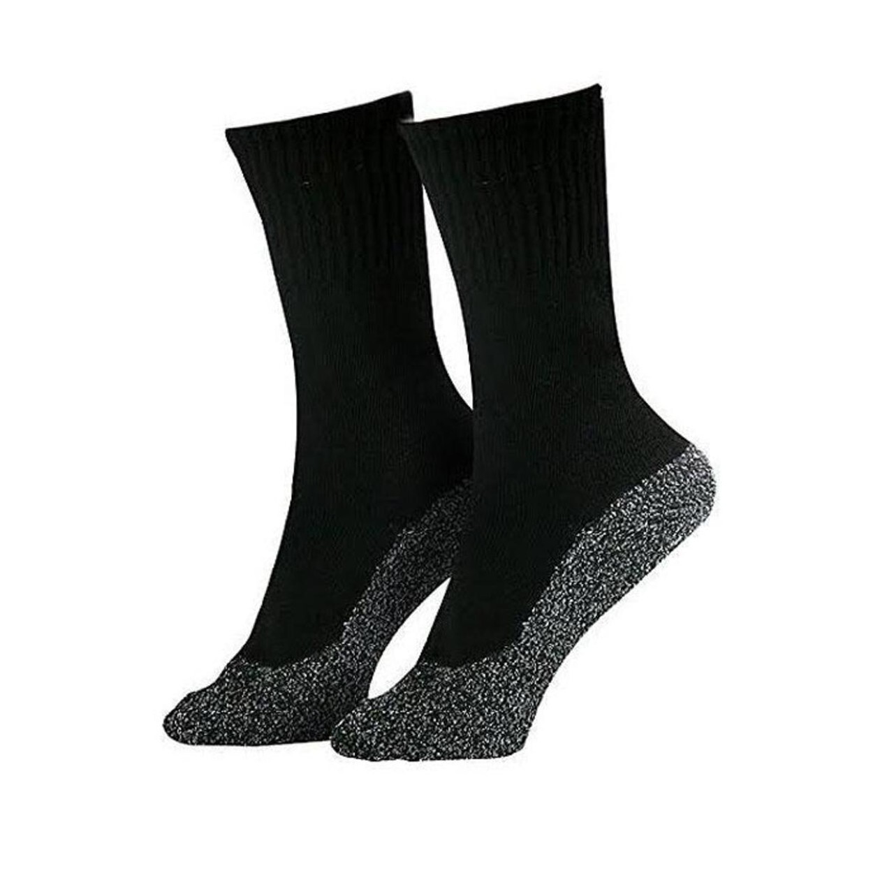 Twin Pack As Seen On Tv 35 Below Socks Black Large Aluminized Fibers New