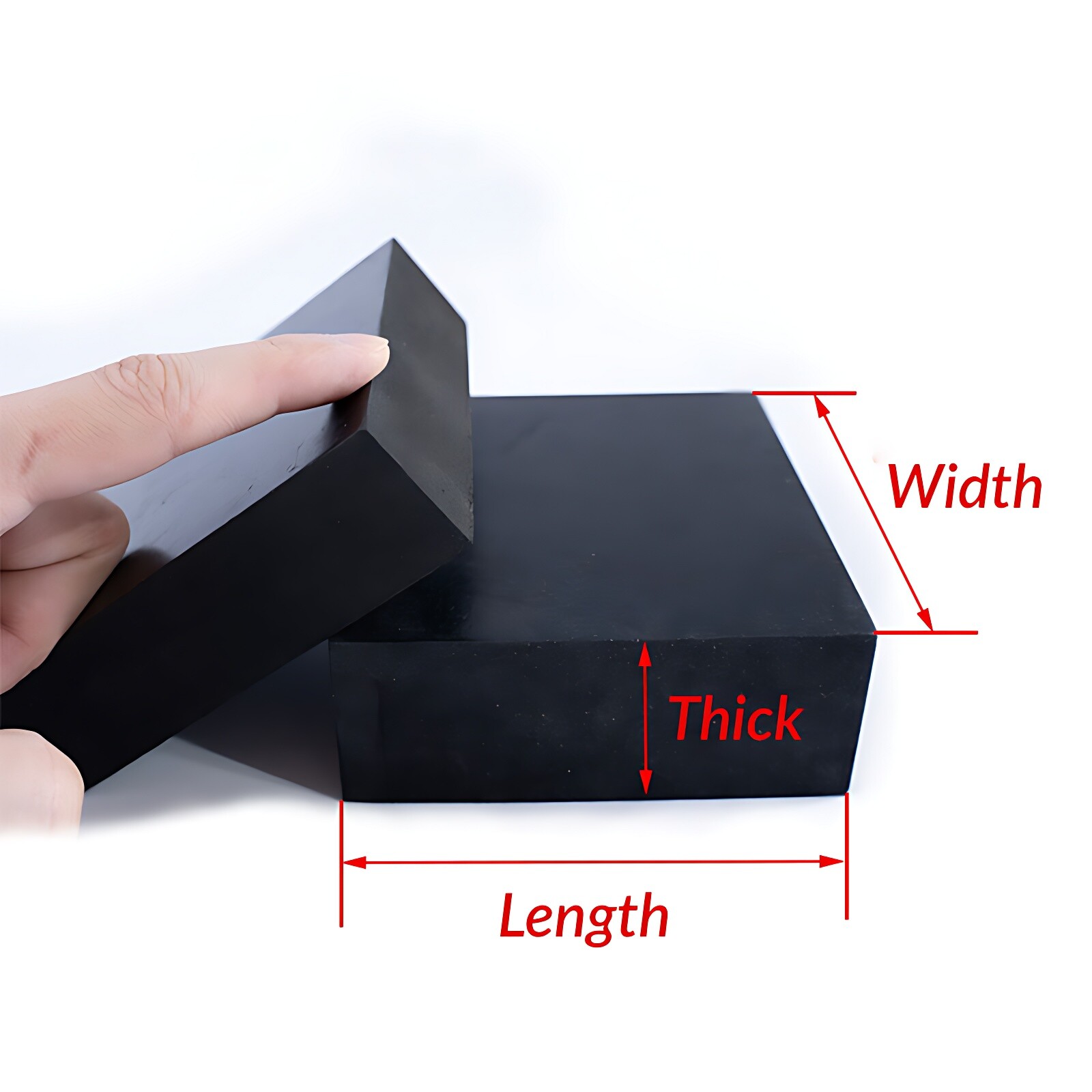 SOLID RUBBER SHEETING VARIOUS SHEET SIZES AVAILABLE X 5MM TO 50MM THICKNESS