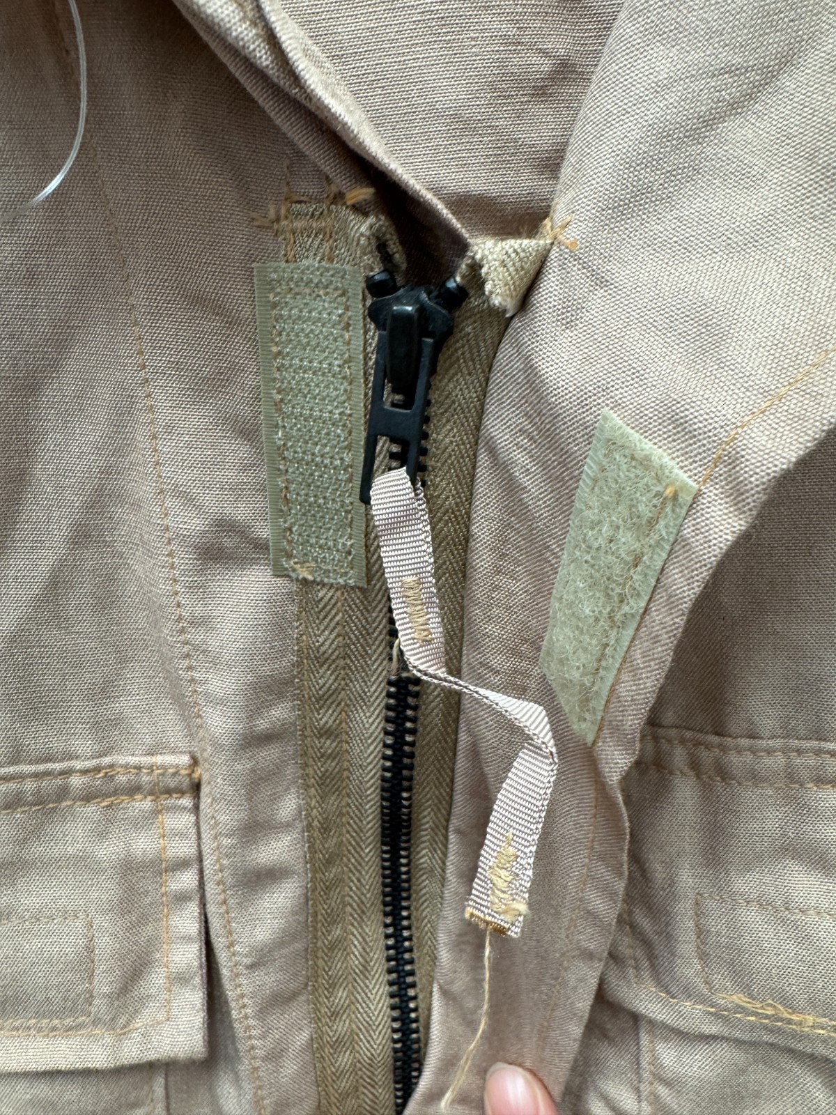 NEW USAF TAN 380 FIRE RESISTANT FLYERS AIRCREW COMBAT COAT - SMALL LONG.