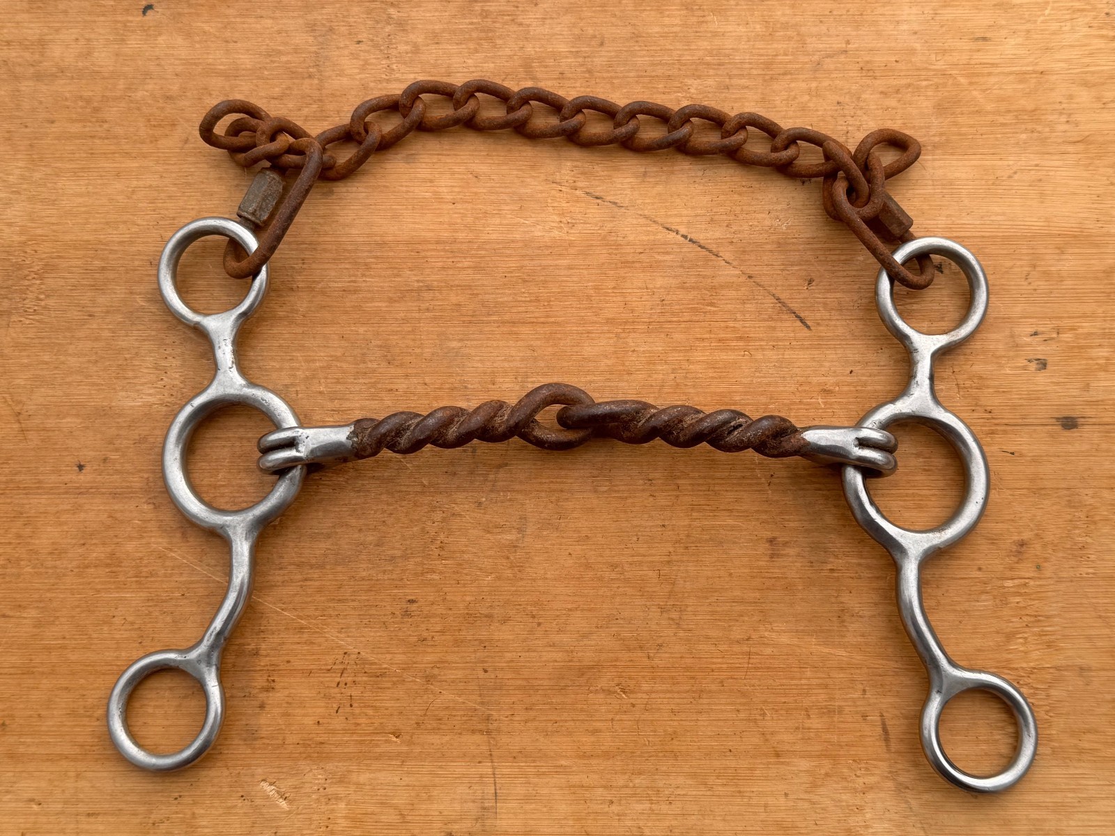 REINSMAN 344 JR Cowhorse Twisted Mouth Western Bit ~ 5 1/4"
