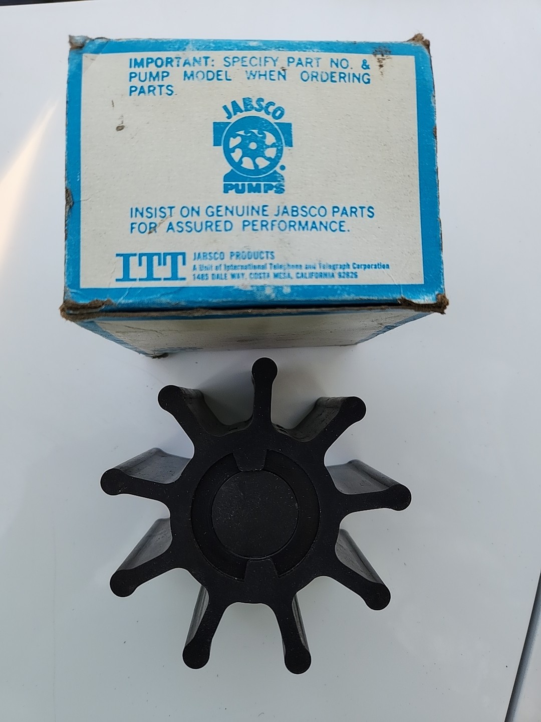JABSCO 836-37 IMPELLER Open Box