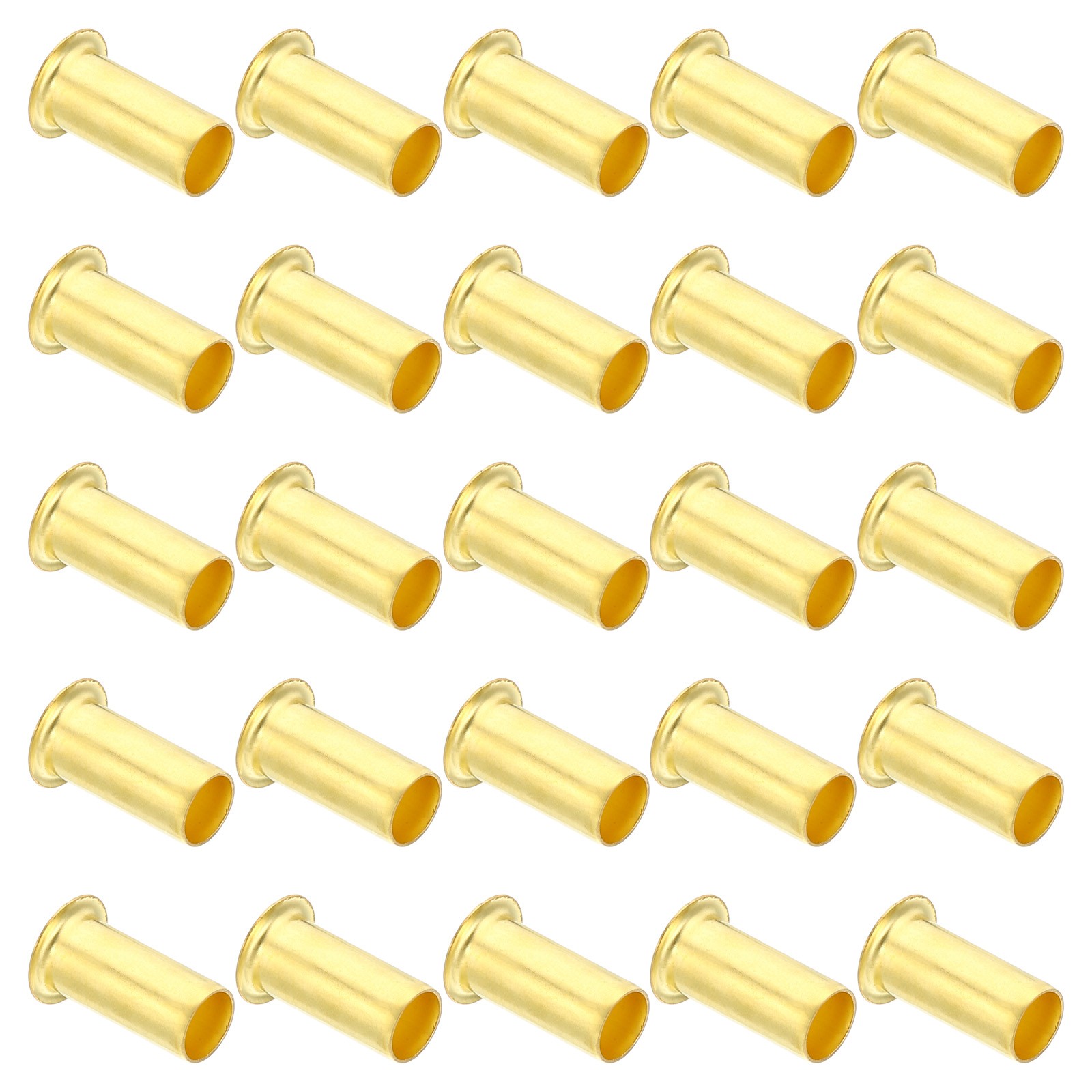 40Pcs Brass Compression Insert Compression Insert Tube Support for 3/8" OD Tube