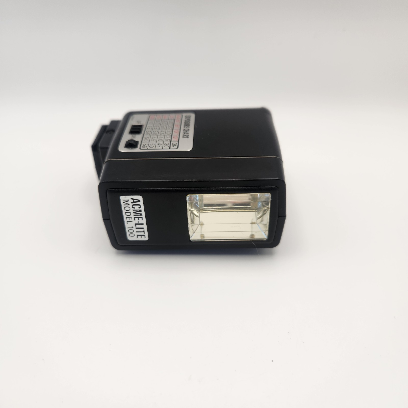 Vintage Acme-Lite Model 100 Camera Flash Hot Shoe Mount. Tested. Working