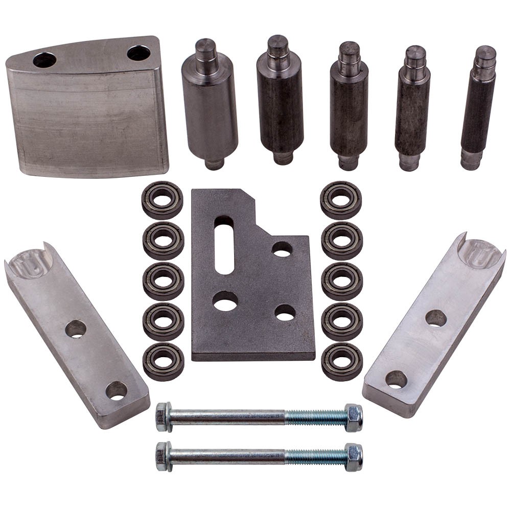 Small Wheel Holder Set Fit For  2x72" Belt Grinder Making Lappin 1/2", 5/8" 3/4"